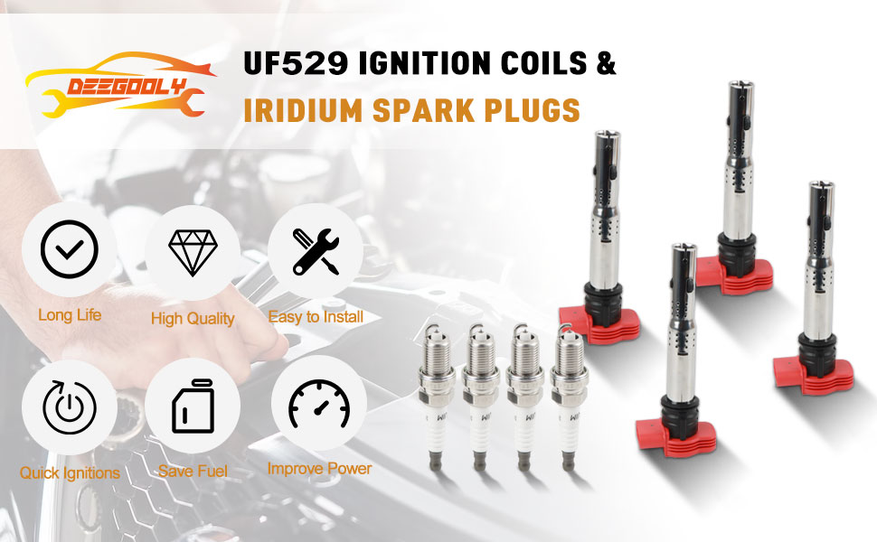 ignition coil pack set of 6