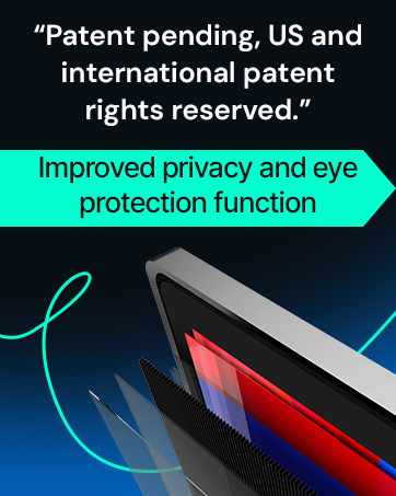 Computer Privacy Screen Filter for Widescreen Monitor and Laptop
