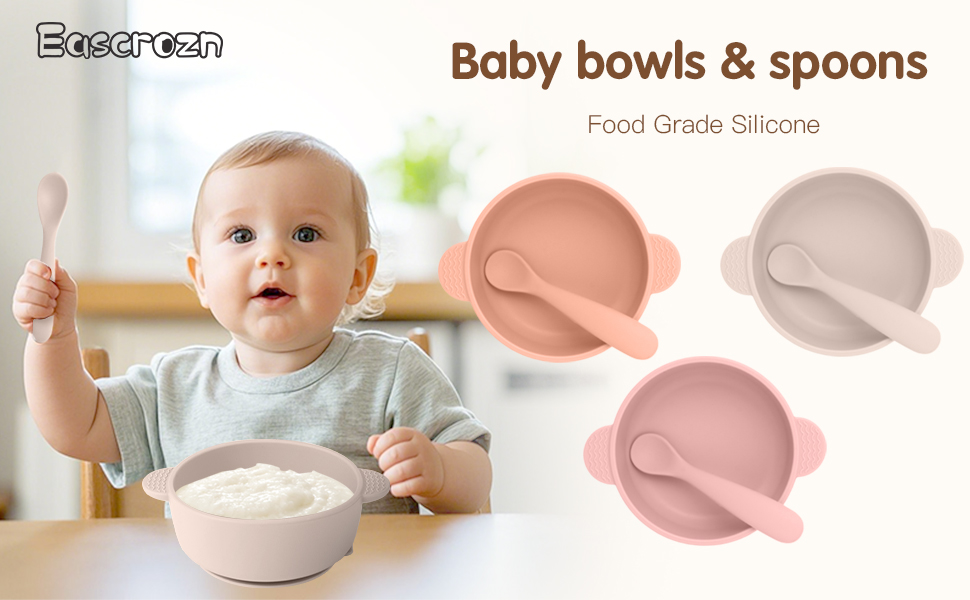 baby bowls and spoons set