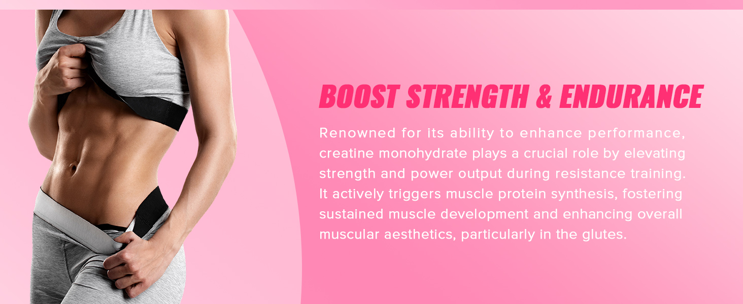 BOOST STRENGTH&amp; ENDURANCE