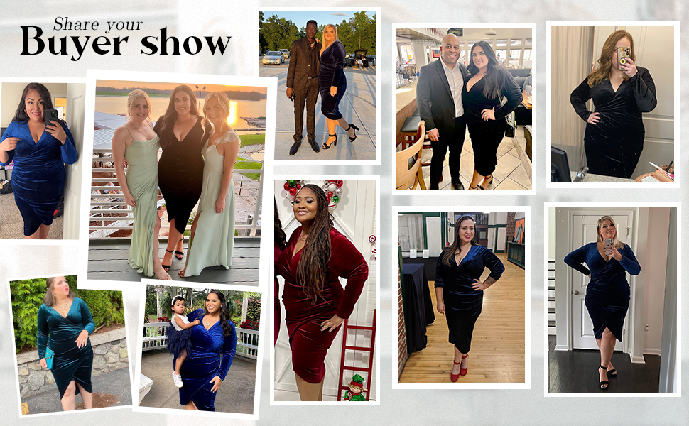 plus size dress buyer show
