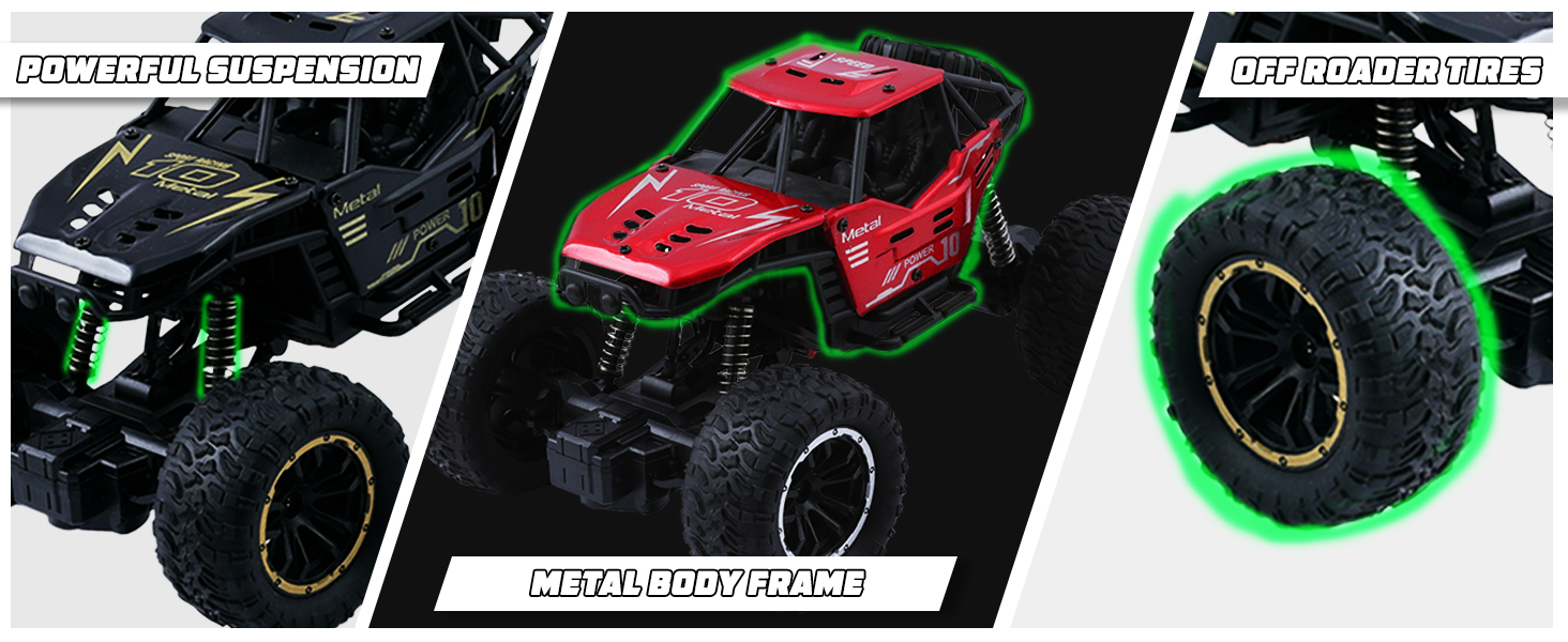 Wembley Monster Rock Crawler Remote Control Car