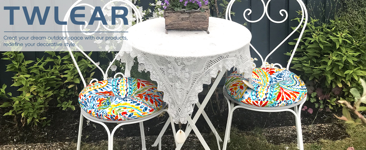 Outdoor Bistro Chair Cushion