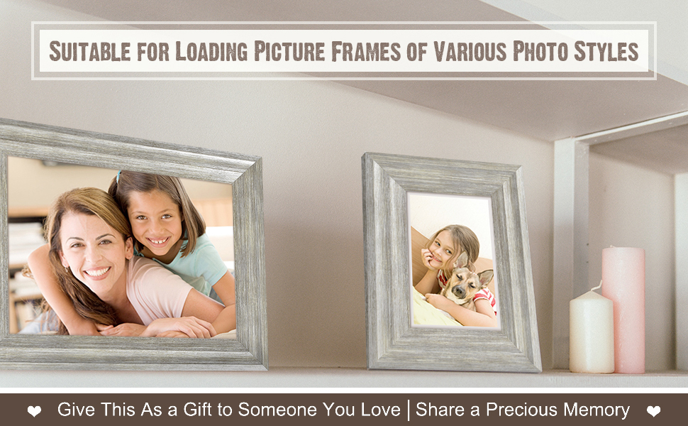 BOICHEN Picture Frames 8x10 Silver Grey (Set of 3 Pack