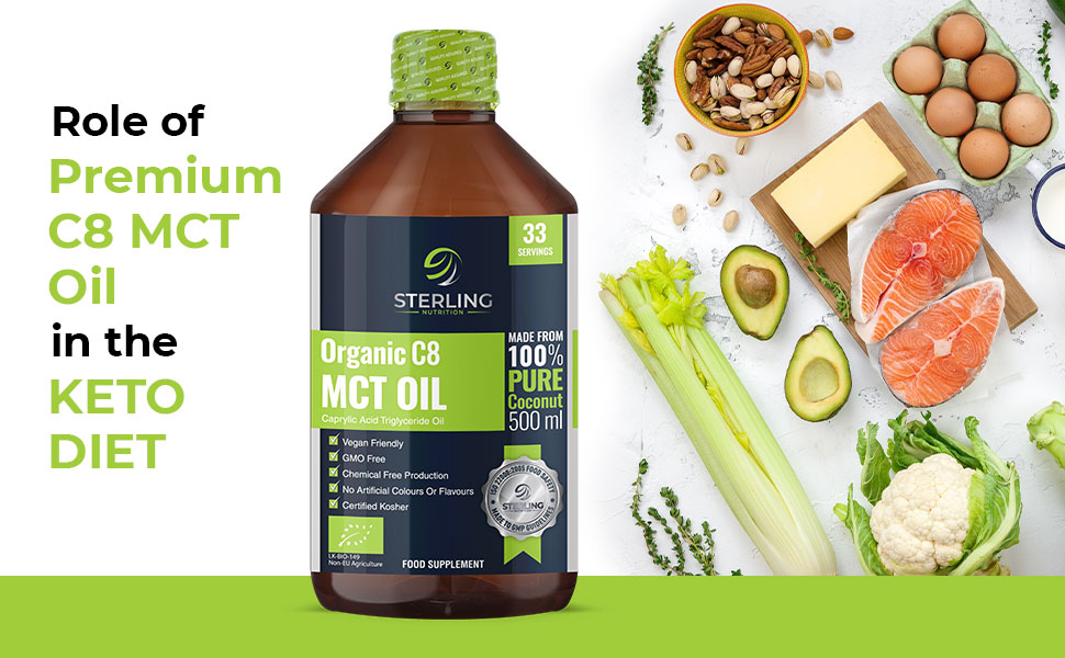 Role of Premium C8 MCT oil in the KETO DIET
