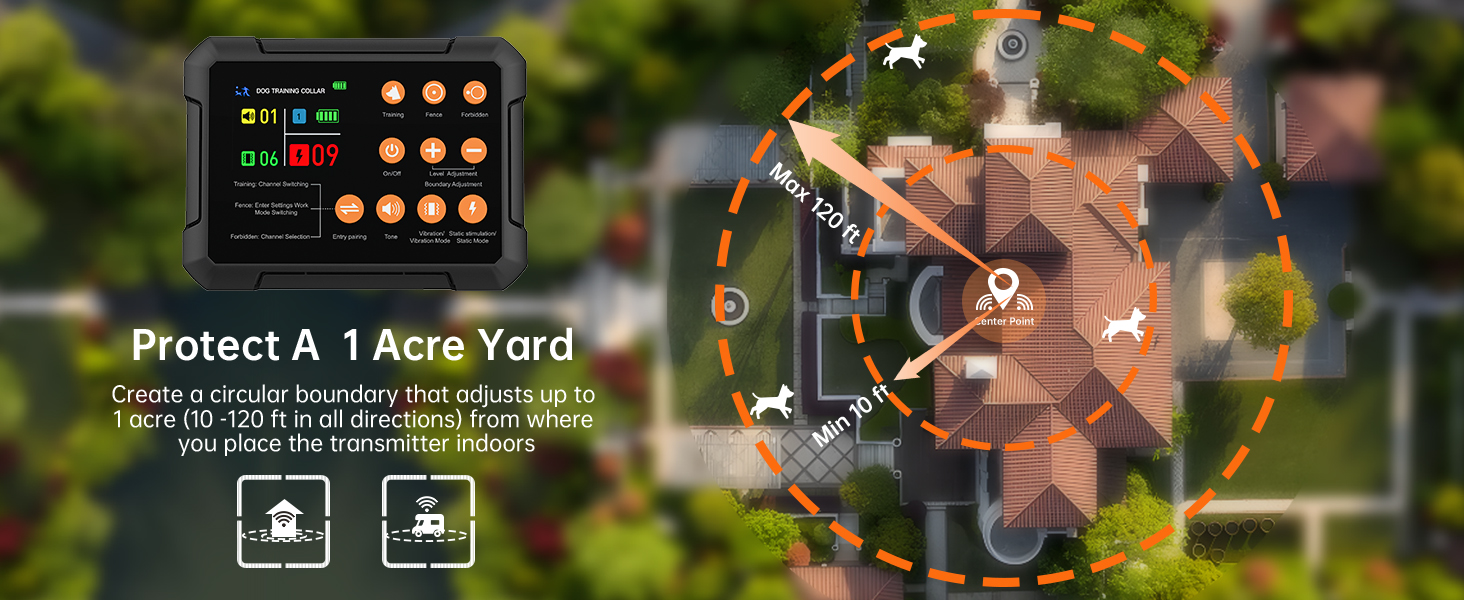 Gard fara fir pentru caini