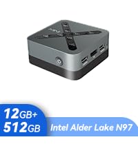 ミニPC Alder Lake-N97 8GB/256GB SSD Windows11 2025年新製品 ミニPC 【最新第12世代 ミニpc N97】ミニパソコン