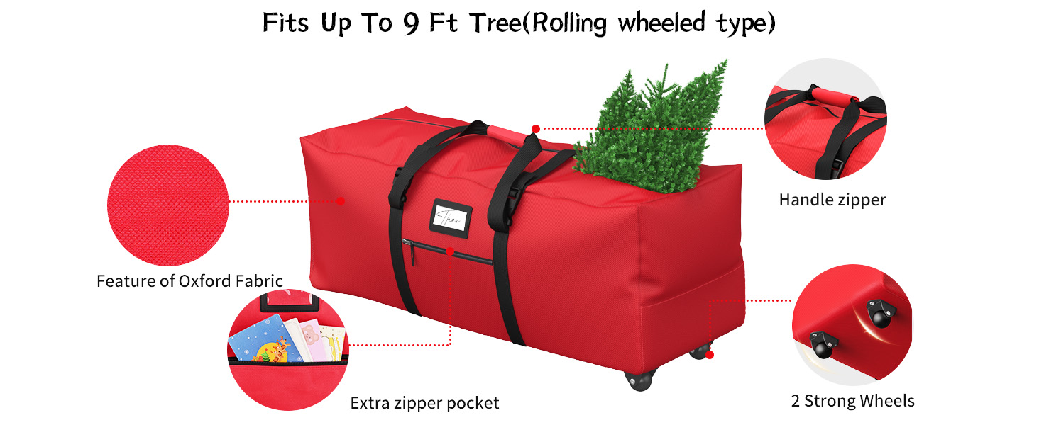 Christmas tree storage bag