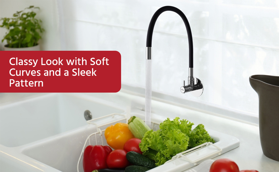 Lifelong Sink Cock with Flexible Spout KitchenKitchen Sink Spout
