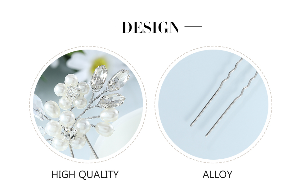 Unicra Bride Wedding Hair Combs Silver Delicate Opal Crystal Headpieces Rhinestone Hair Accessories