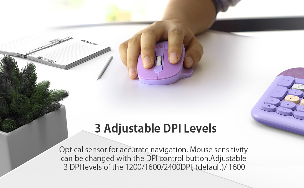 MOFII Wireless Keyboard and Mouse Combo