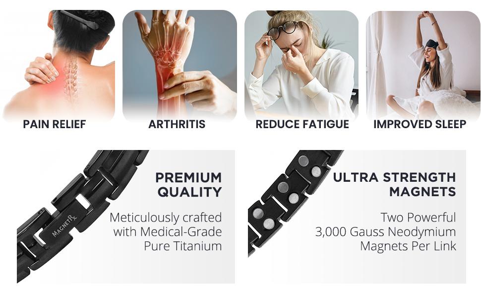 Women's Ultra Strength Therapy Bracelet Arthritis