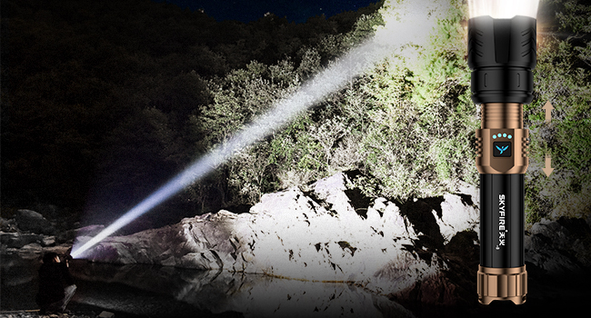 Rechargeable Flashlight High Lumens