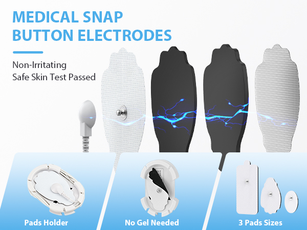 8 Reusable Electrode Pads