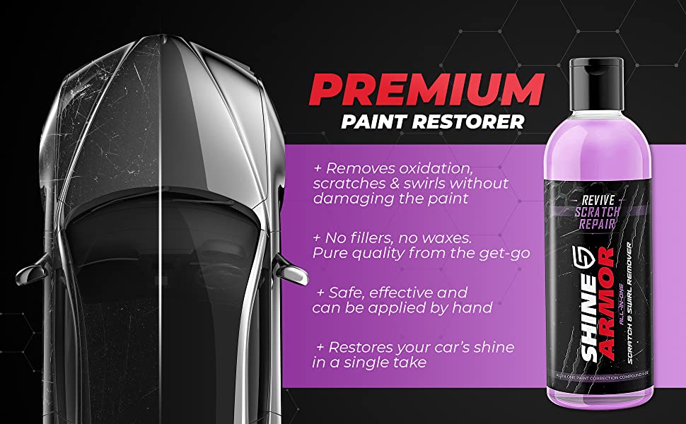 SHINE ARMOR Car Scratch Remover Repair Protection & Swirl