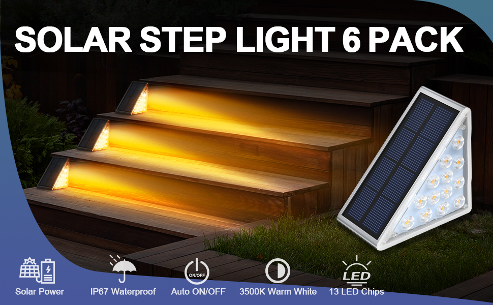 solar step lights