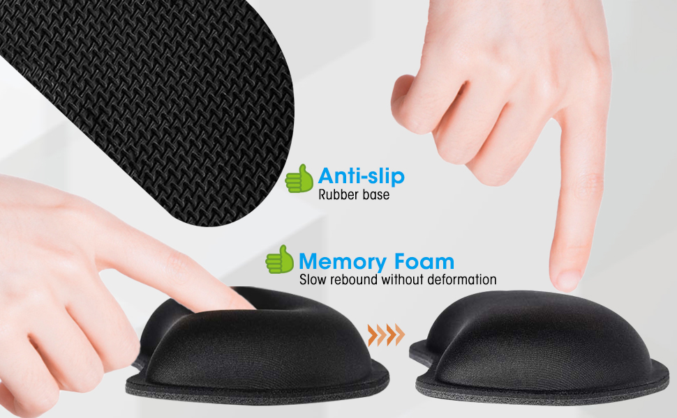 YIPYOP Keyboard Wrist Rest, Memory Foam Wrist Pad for