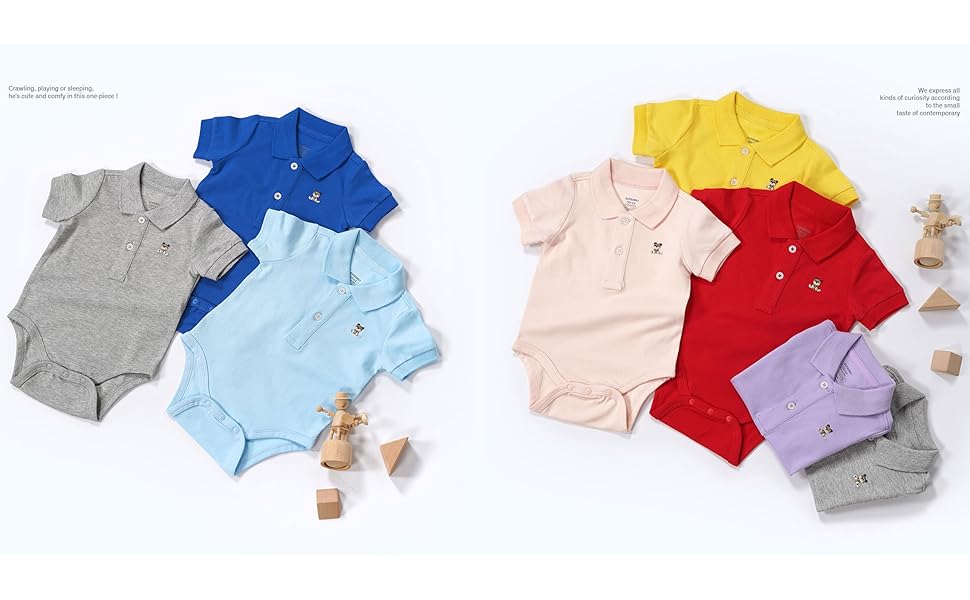 Baby Polo Bodysuit