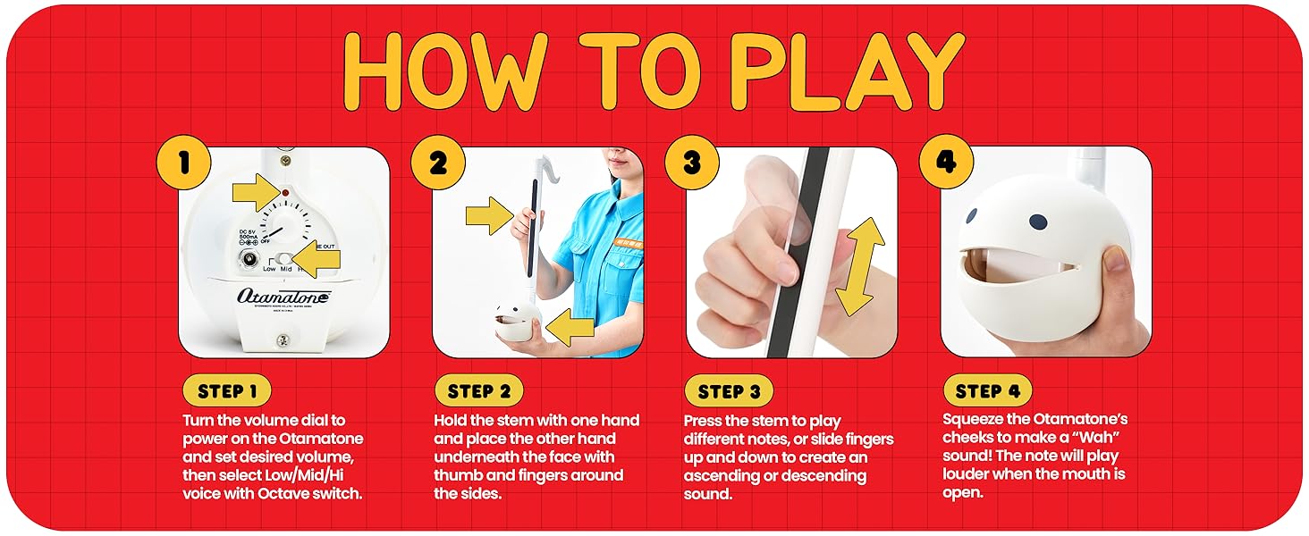 How to Play Otamatone