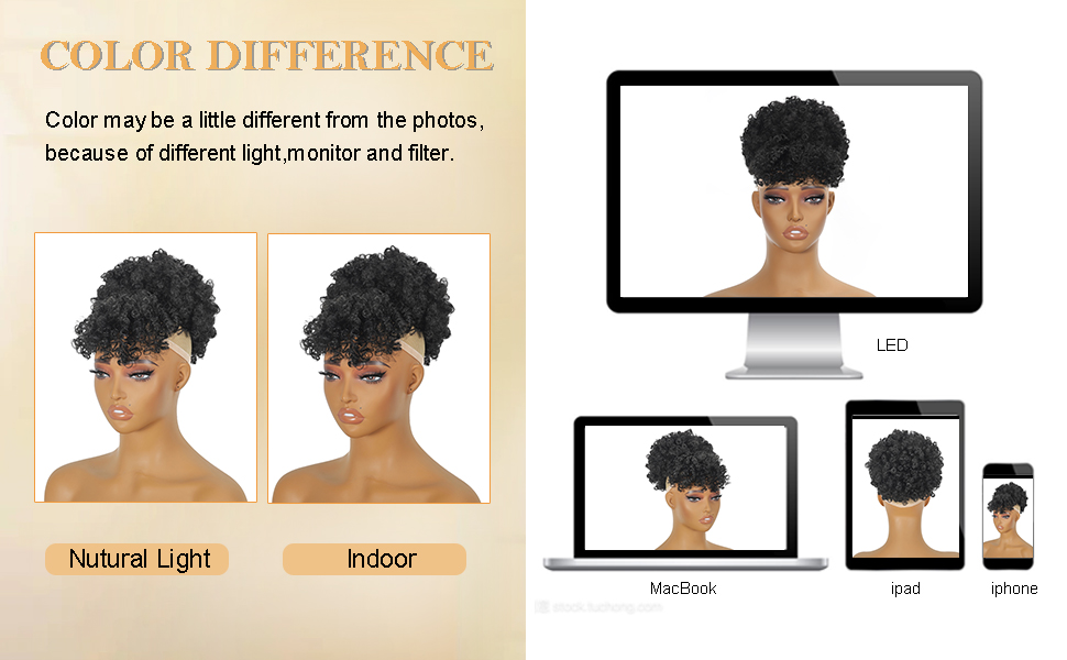 drawstring ponytail for black women