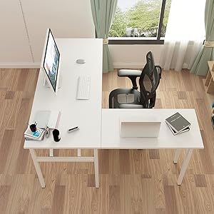 L desk