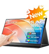 Amazon.com: Portable Monitor Touchscreen 15.6”, EVICIV FHD