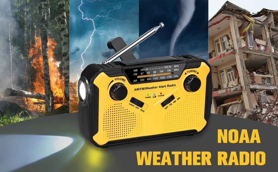 SEANCHEER J169 Mini Portable Radio Battery Operated, Small Pocket