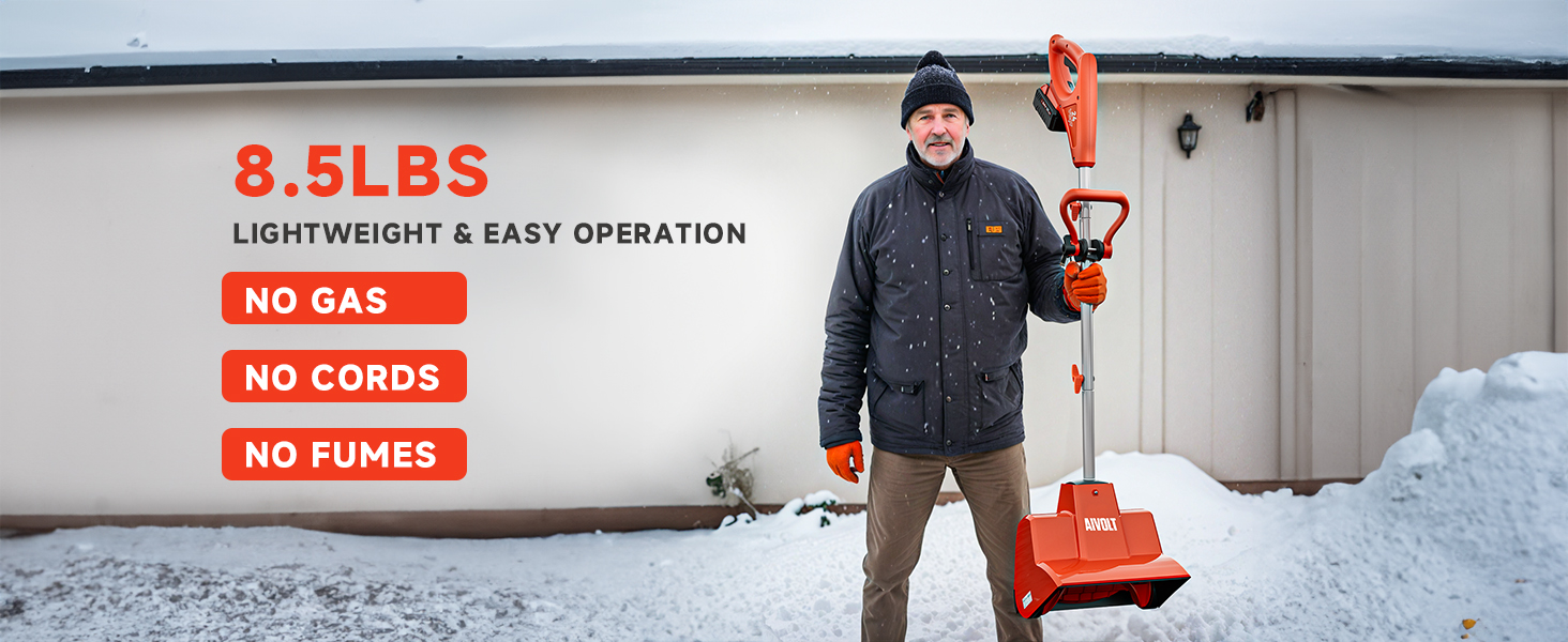 snow shovel lightweight