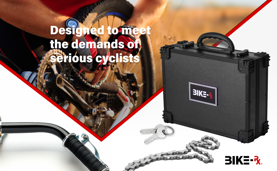 Bike Repair tool set for the demands of serious cyclists