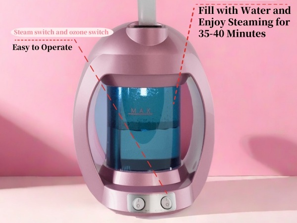 Amazon.com: Facial Steamer, Nano Ionic Face Steamer for