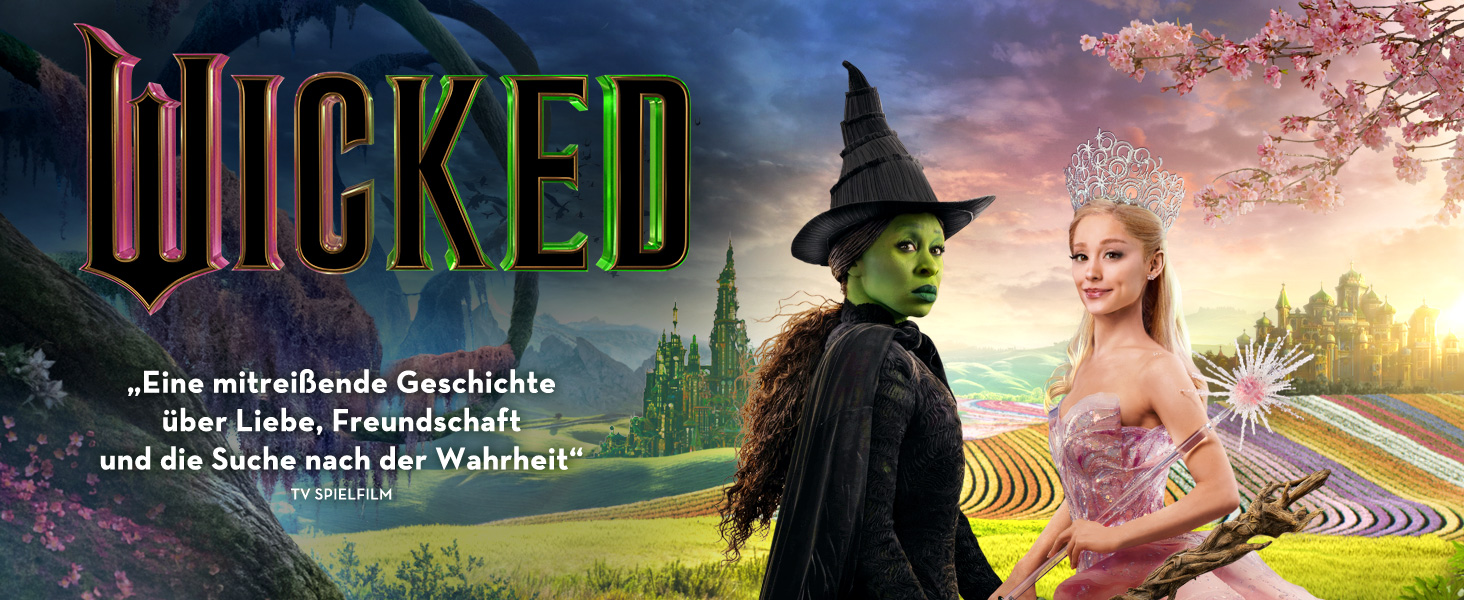 Wicked (Bluray) Amazon.de Grande, Ariana, Erivo, Cynthia, Goldblum