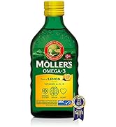 Möller's Omega 3 Lebertran Öl | Nordic Omega 3 Nahrungsergänzung mit EPA, DHA, Vitamin A, D, E | ...