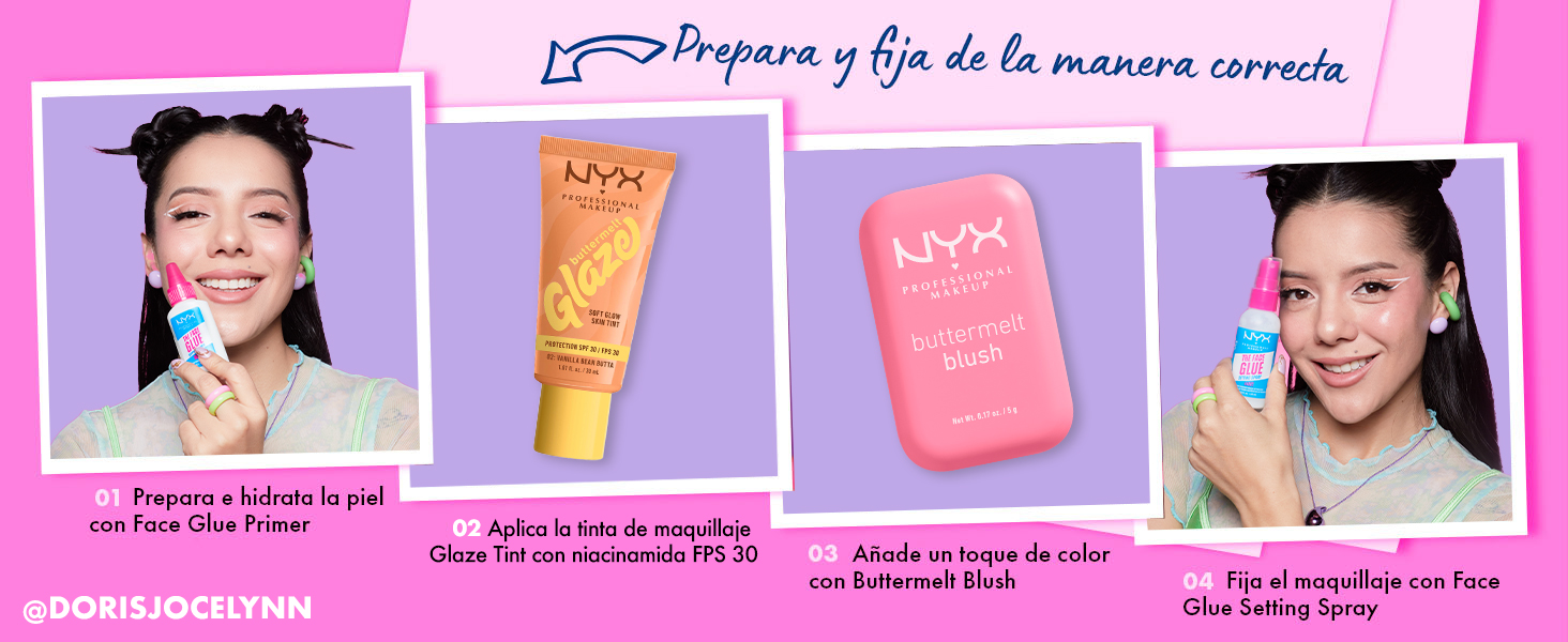 PRIMER, FACE GLUE, PRE BASE, ELF