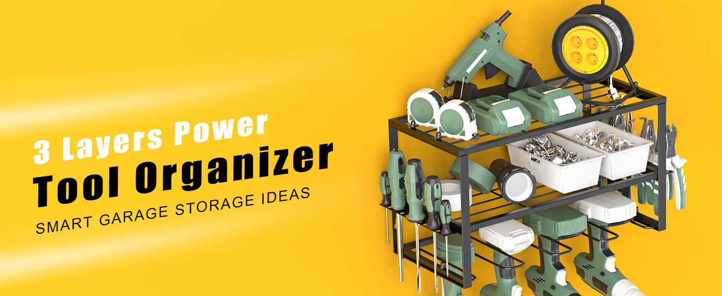 SPACECARE Power Tool Organizer Power Drill Tool Holder