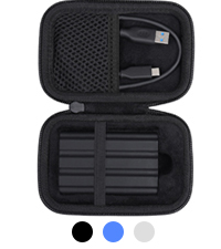Samsung T7 Shield 1TB ネイビー　互換ケース付 Samsung T7 Shield 1TB (Blue) Portable SSD with USB 3.2 at