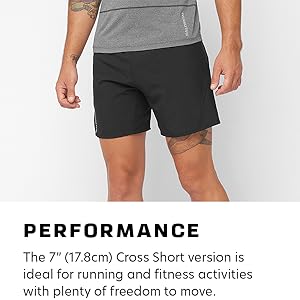 SALOMON CROSS 7 SHORTS 2枚セット SALOMON SALOMON（サロモン）CROSS 7'' SHORTS NO L M（クロス7