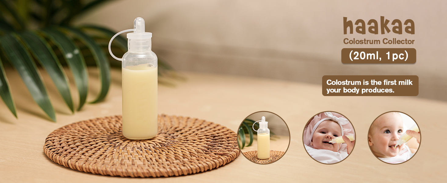 haakaa Colostrum Collector Syringes for Breastmilk Syringe