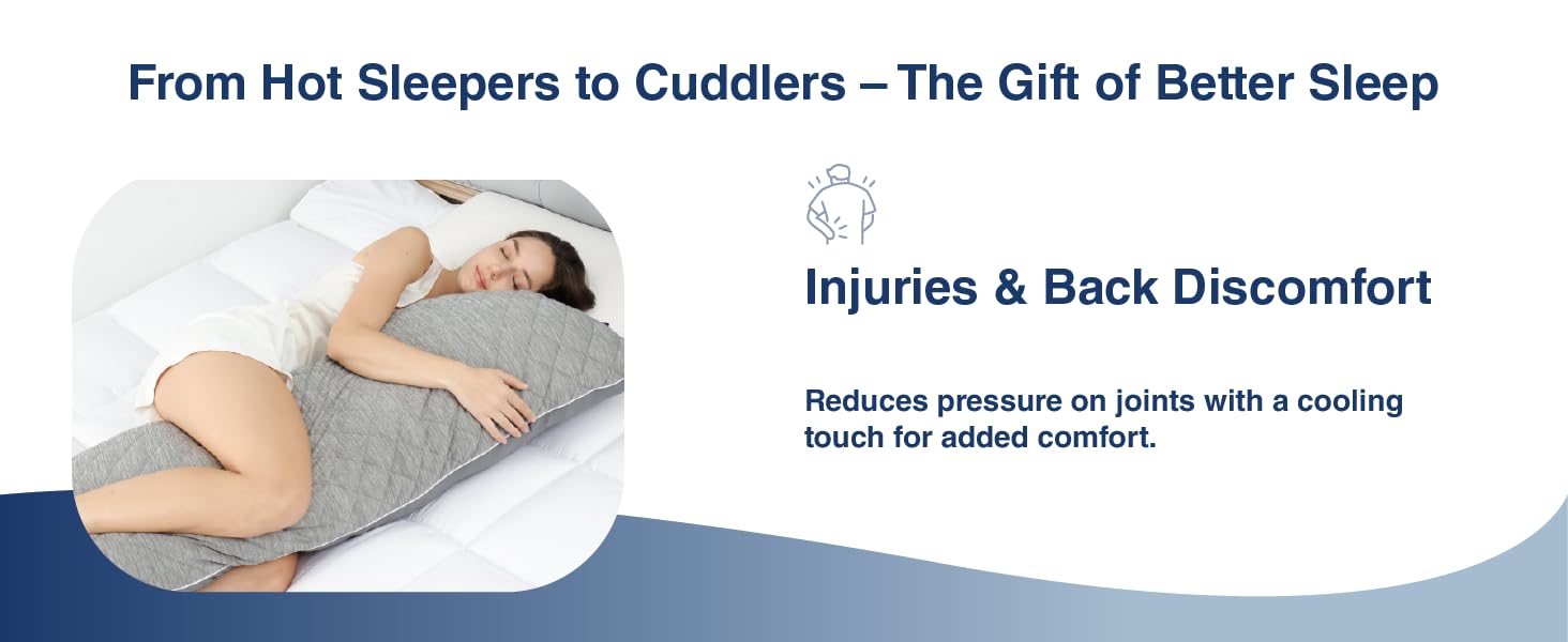 cooling body pillow