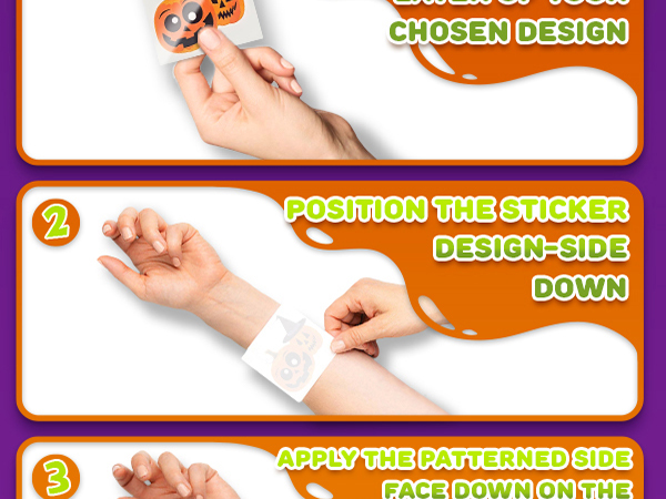Halloween Temporary Tattoos