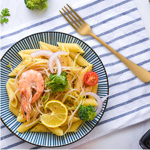 カトラリーセットポータブルステンレススチールフラットウェアナイフフォークスプーンストローセット、