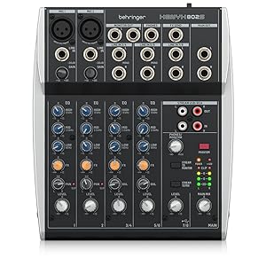 Behringer Xenyx 802S 8-channel Analog Streaming Mixer : Amazon.ca