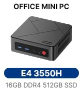 Amazon.com: BOSGAME E2 Mini PC with AMD Ryzen 5 3550H, 16GB