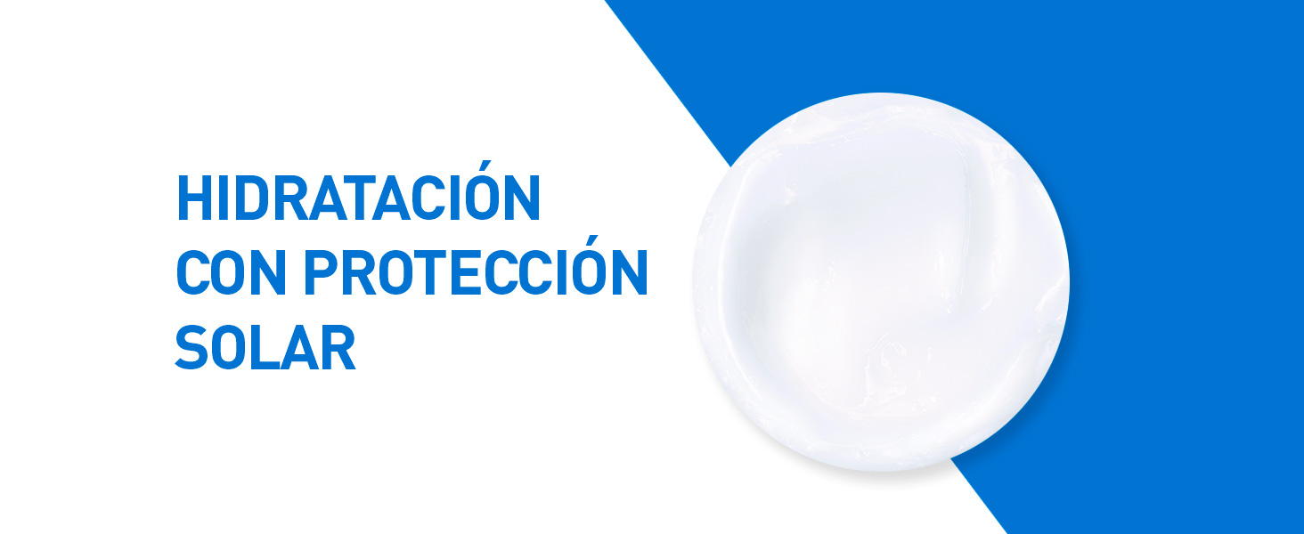 Hidratante para el rostro con FPS