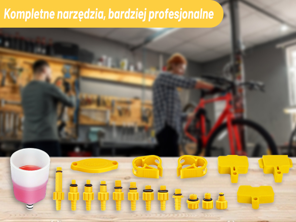 CHUMXINY Zestaw do odpowietrzania hamulców SHIMANO, TEKTRO