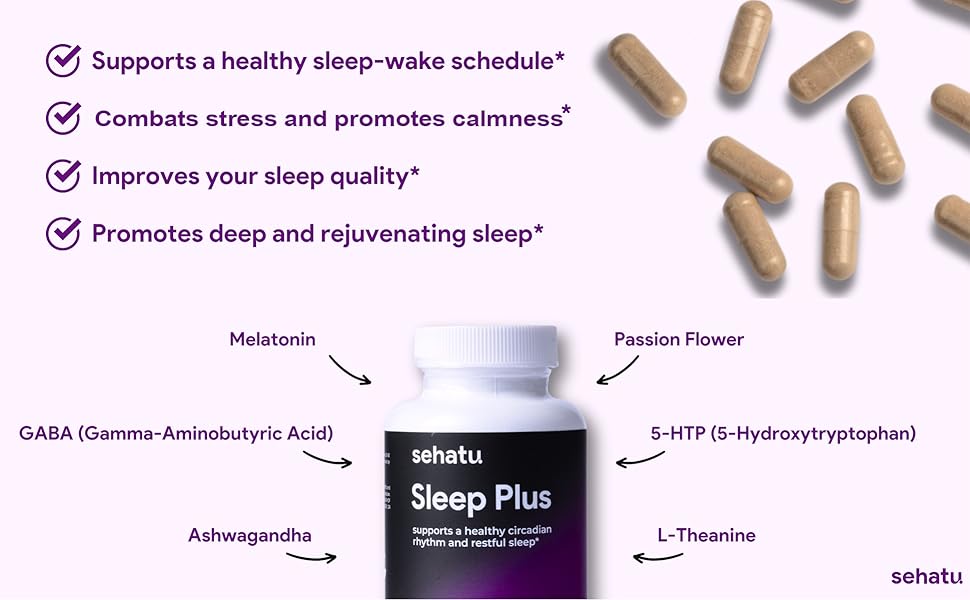 Sehatu Sleep Plus - A Plus Image Module 2 - Features and Ingredients