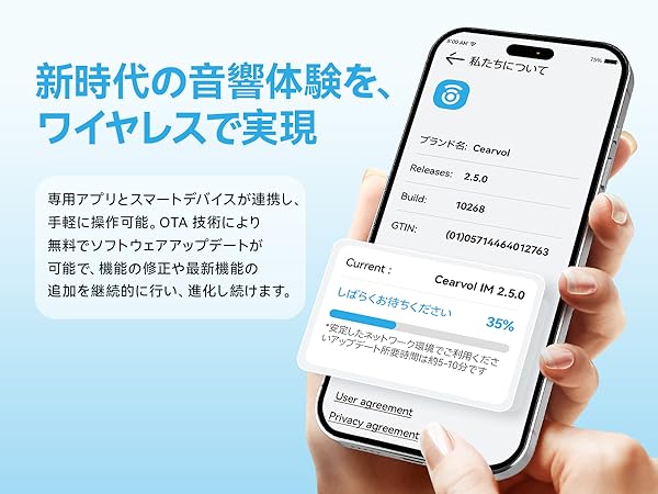 Amazon.co.jp: Cearvol 集音器 Bluetooth5.3 ワイヤレスイヤホン