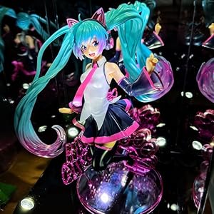 Coco　サイズ幅682×奥行352×高さ235mmのアクリケース♪ Amazon | CoCo.LouVre 【完成品】LED 背面ミラー フィギュア