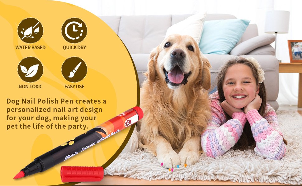 DIY dog nail polish pens