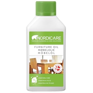 Nordicare teak oil for furniture wood oil outdoor varnish stain treatment protection interior