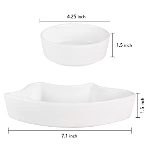Appetizer Tray 5 Removable Snacks Bowls for Candy and Nut